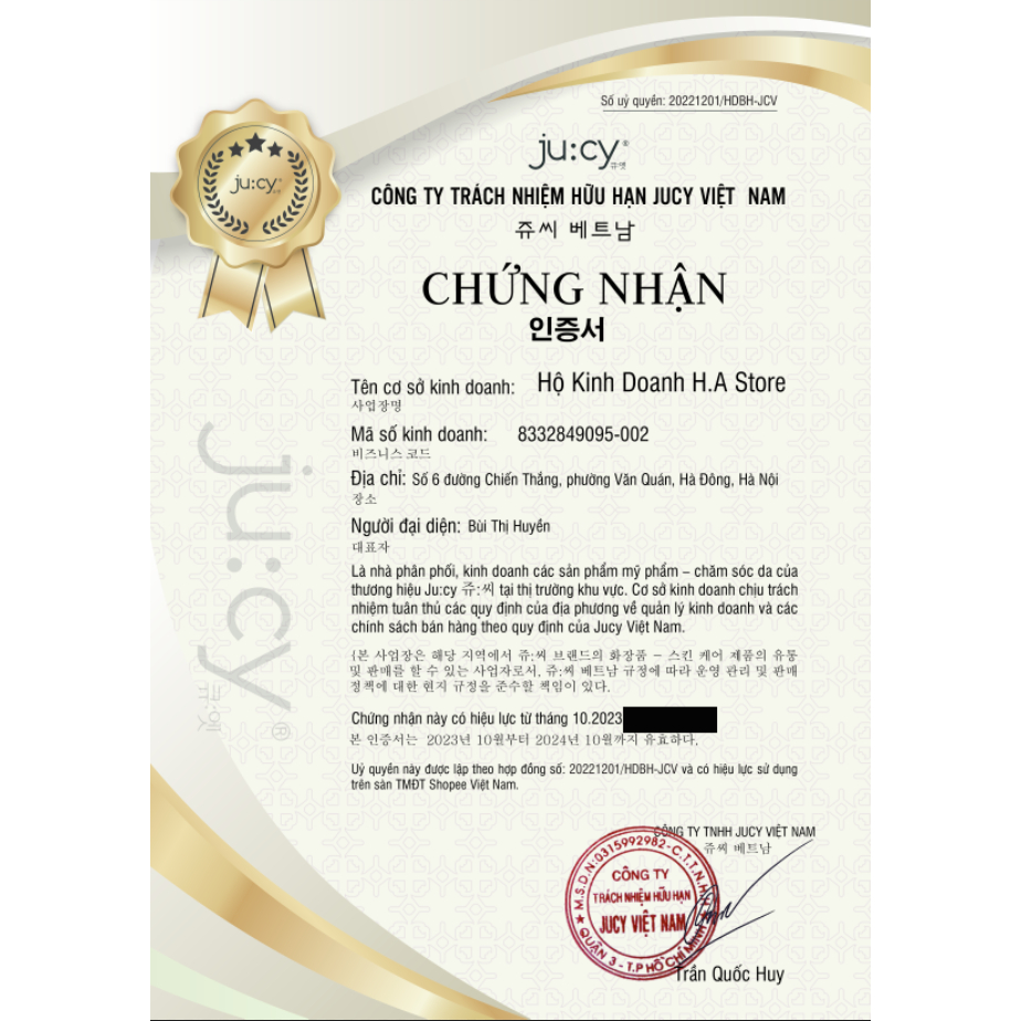 Kem Chống Nắng Ju:Cy  All In One Sunblock SPF50+ PA++++ Kiềm Dầu Nâng Tông Không Bết Dính 45ml