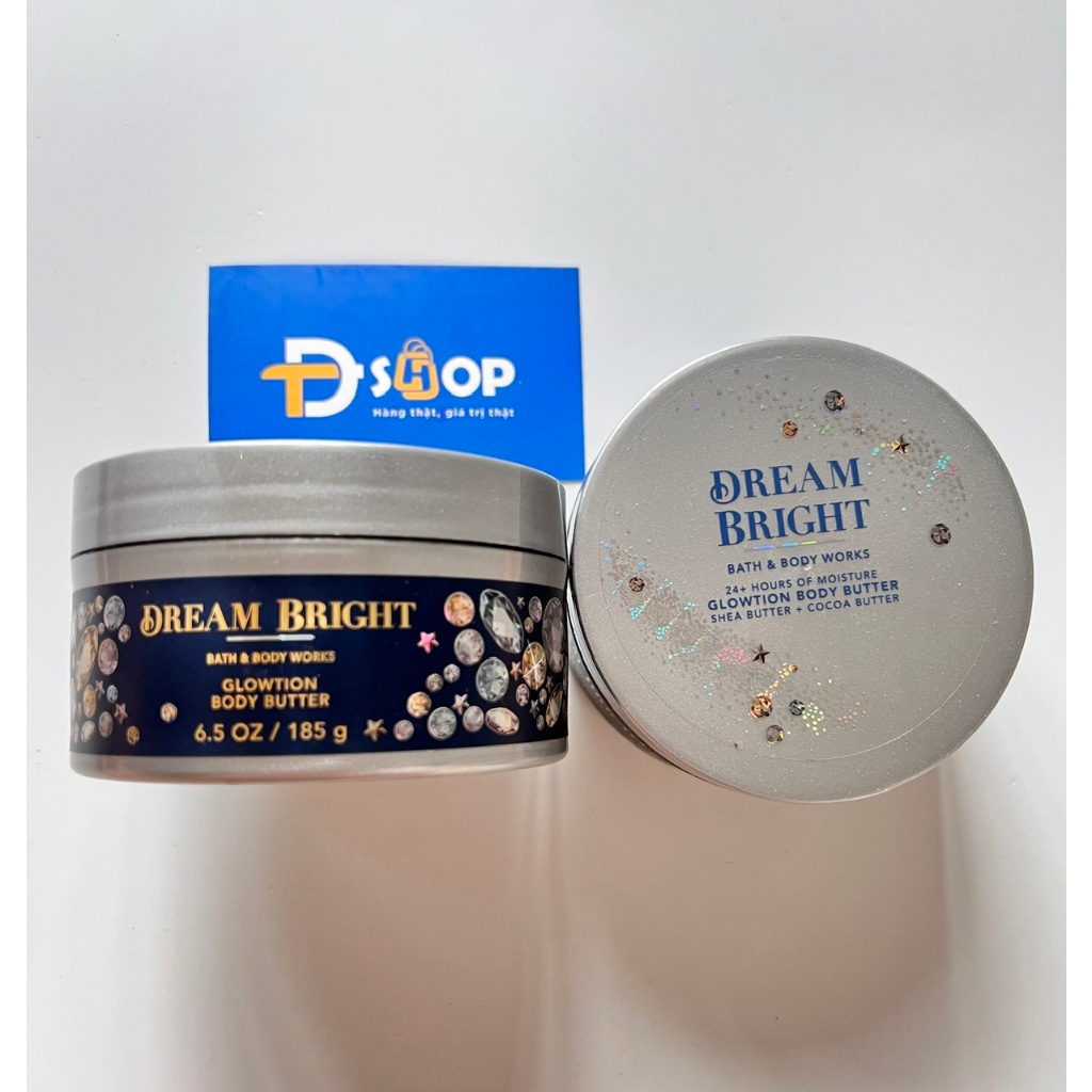 Bơ dưỡng thể ánh nhũ Bath & Body Works Glowtion Body Butter 185g