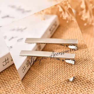  Phôi kẹp mỏ vịt, kẹp cá sấu - Huyền Accessories