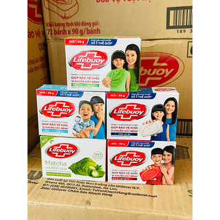 Xà bông cục Lifebuoy 90g chăm sóc da