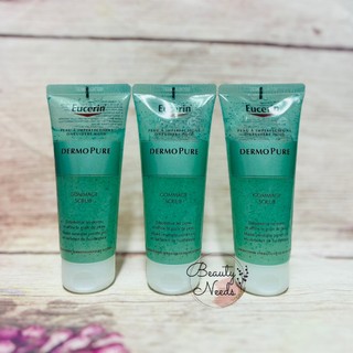 Gel tẩy tế bào chết cho da mụn eucerin scrub 100ml