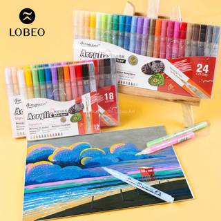 Bút sơn Acrylic Marker Giorgione cao cấp thân trong suốt