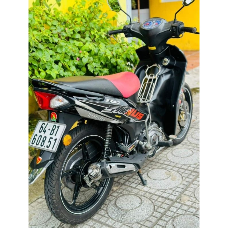 Tem rời 3 lớp Sirius Fi - Mẫu Tem chế zin cam đen đeph