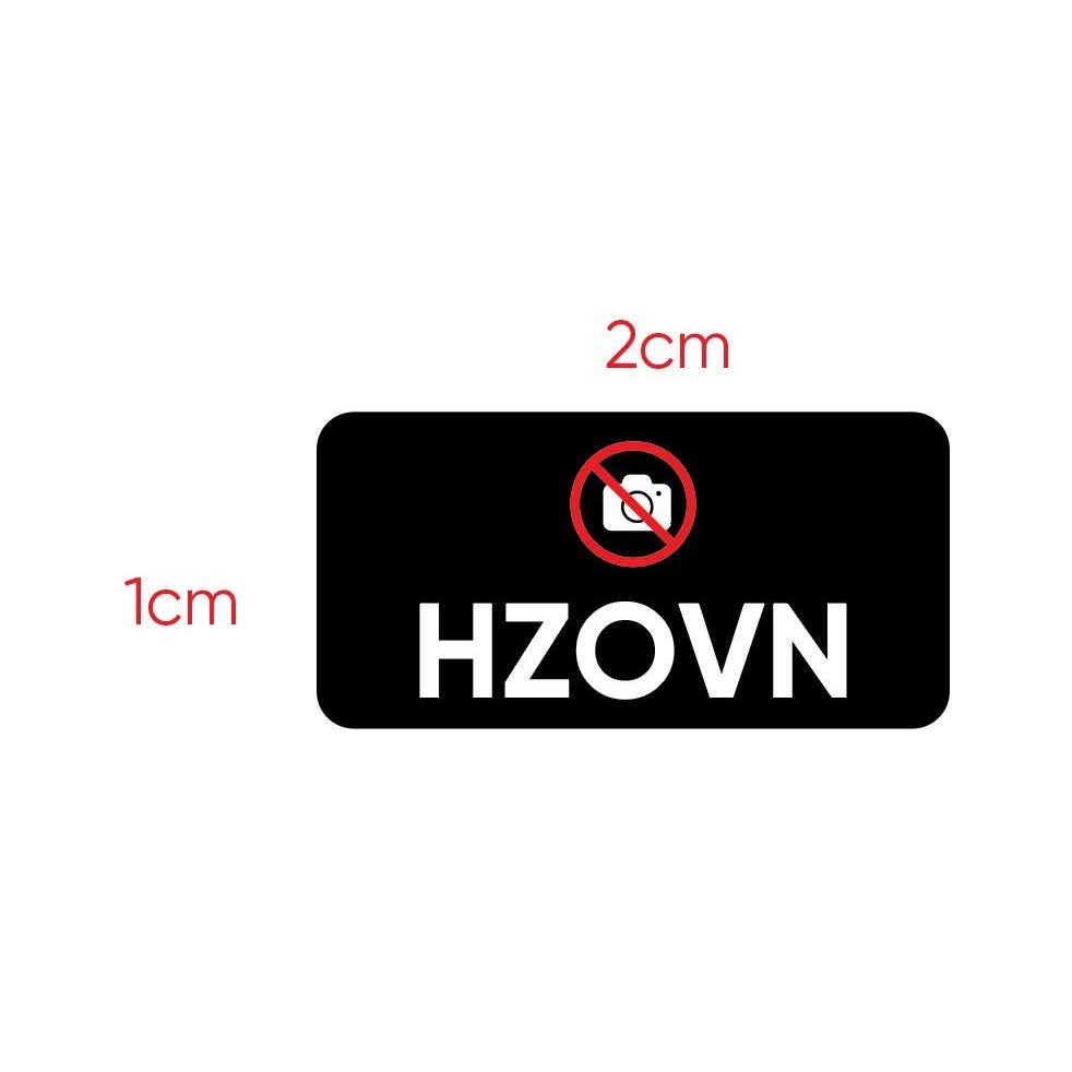 Tem Dán Camera , Tem niên phong Camera, Tem Void Open 10*30mm