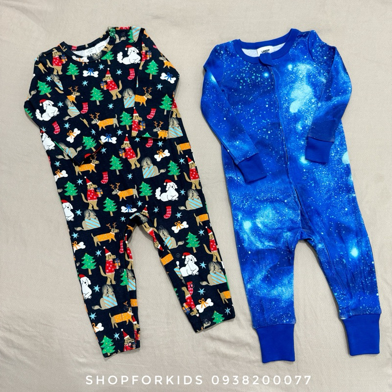 Body sleep sleepsuit cotton cho bé trai bé gái liền tất không tất chân, thun mềm mát