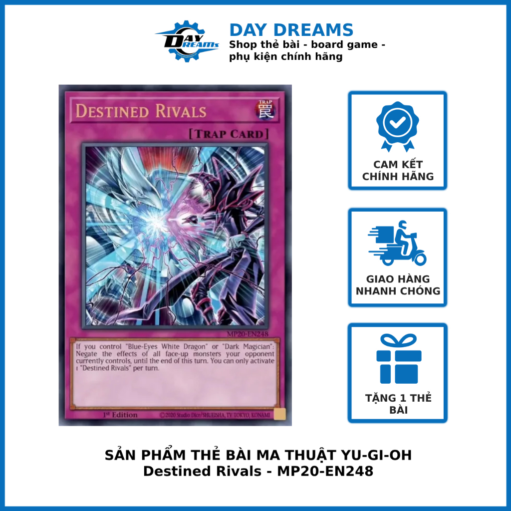 Thẻ bài Yugioh! Destined Rivals - MP20-EN248 - Ultra Rare 1st Edition