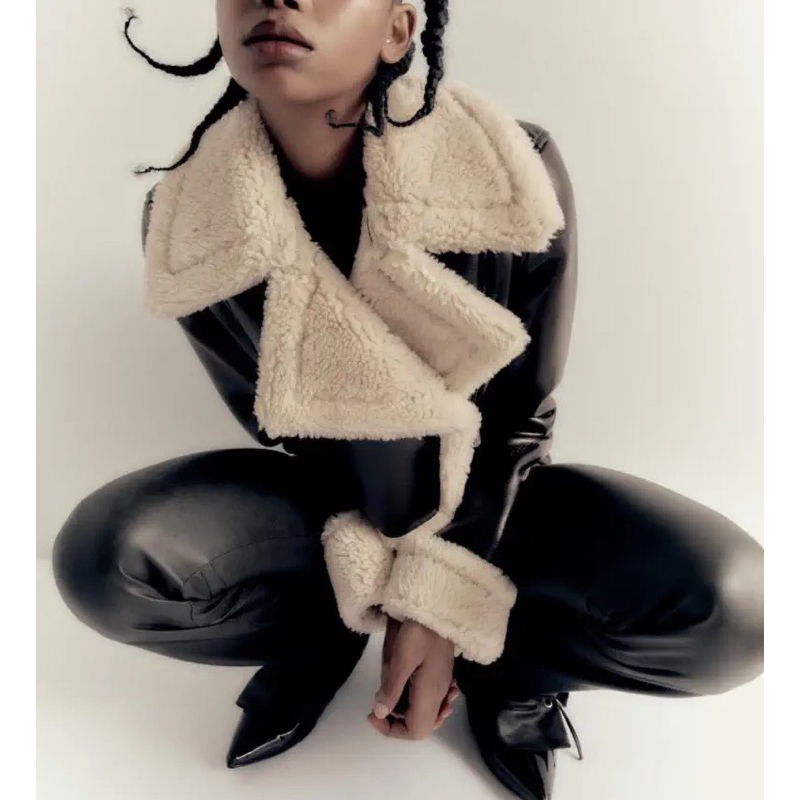 Áo khoác da lông cừu