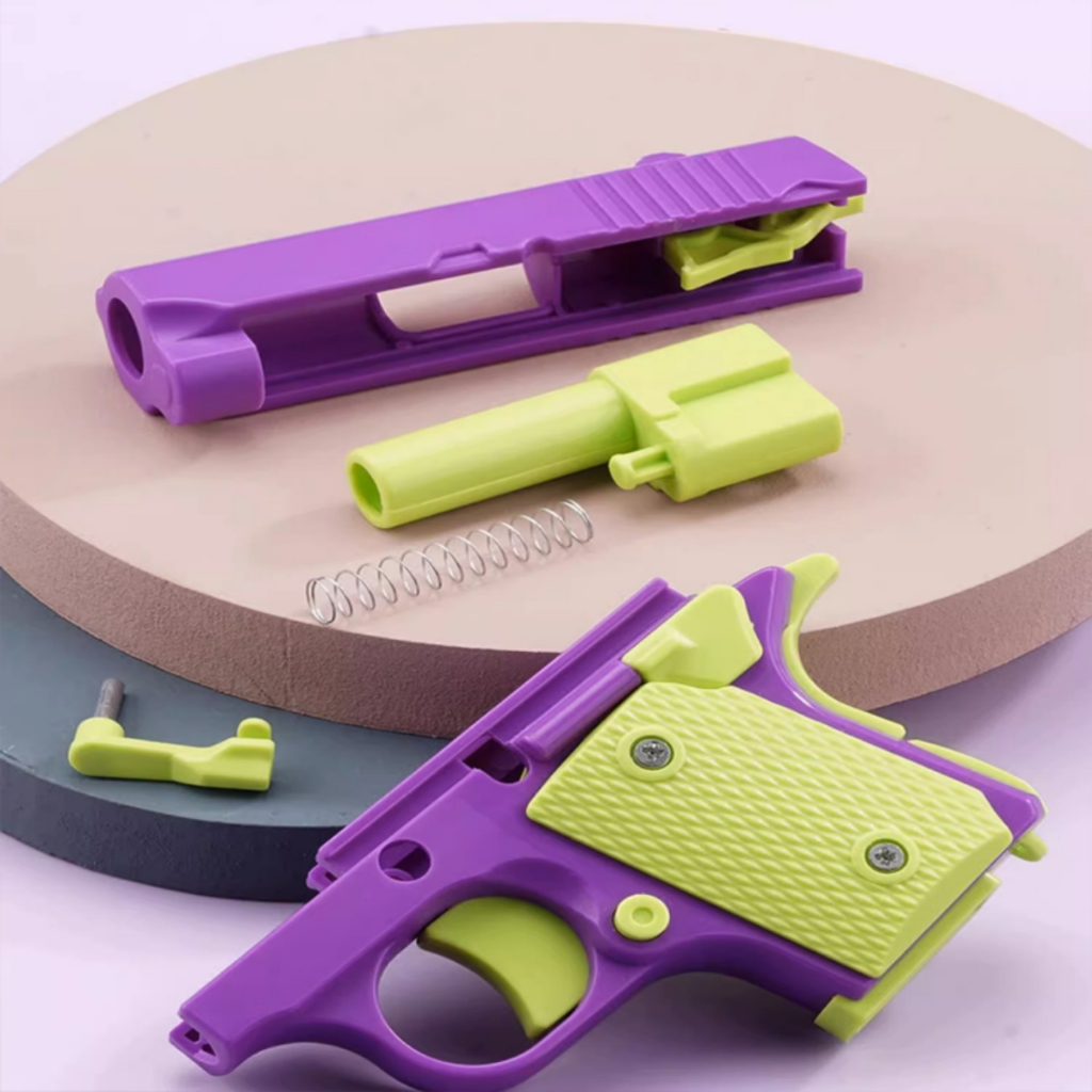 Đồ chơi mô hình súng M1911 bằng nhựa in 3D cà rốt hàng hot trend