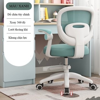 Ghế học sinh chống gù cho các bé từ tiểu học đến phổ thông, tăng giảm chiều cao theo độ tuổi HÀNG NHẬP KHẨU