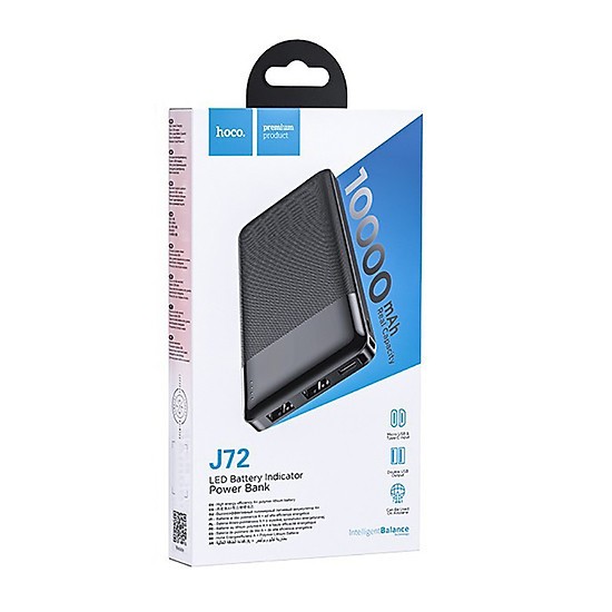 Sạc dự phòng dung lượng 10000mAh J72