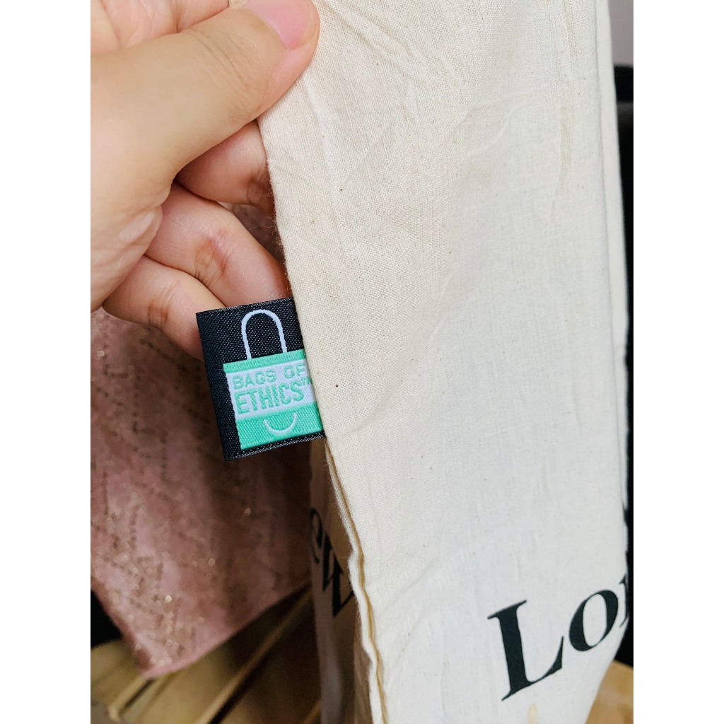 Túi xách vải thô hiệu Bags of Ethics