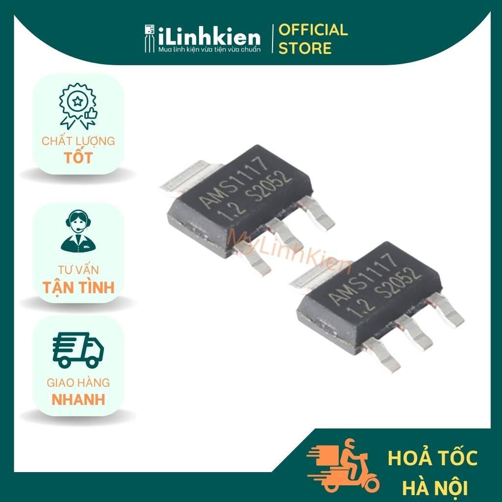 AMS1117 IC ổn áp AMS1117 1.2V 1A SOT-223 Mylinhkien.