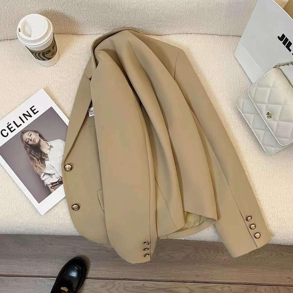 Áo blazer nữ áo khoác hàng Quảng Châu phong cách thời trang đẹp form dáng HCOM630