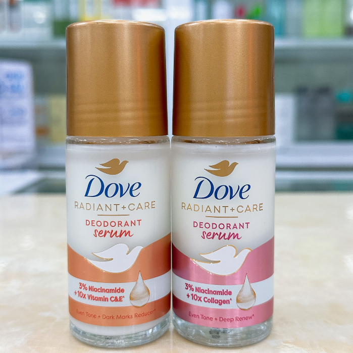 Lăn khử mùi DOVE  Radiant+Care Deodorant Serum lăn nách 45ml