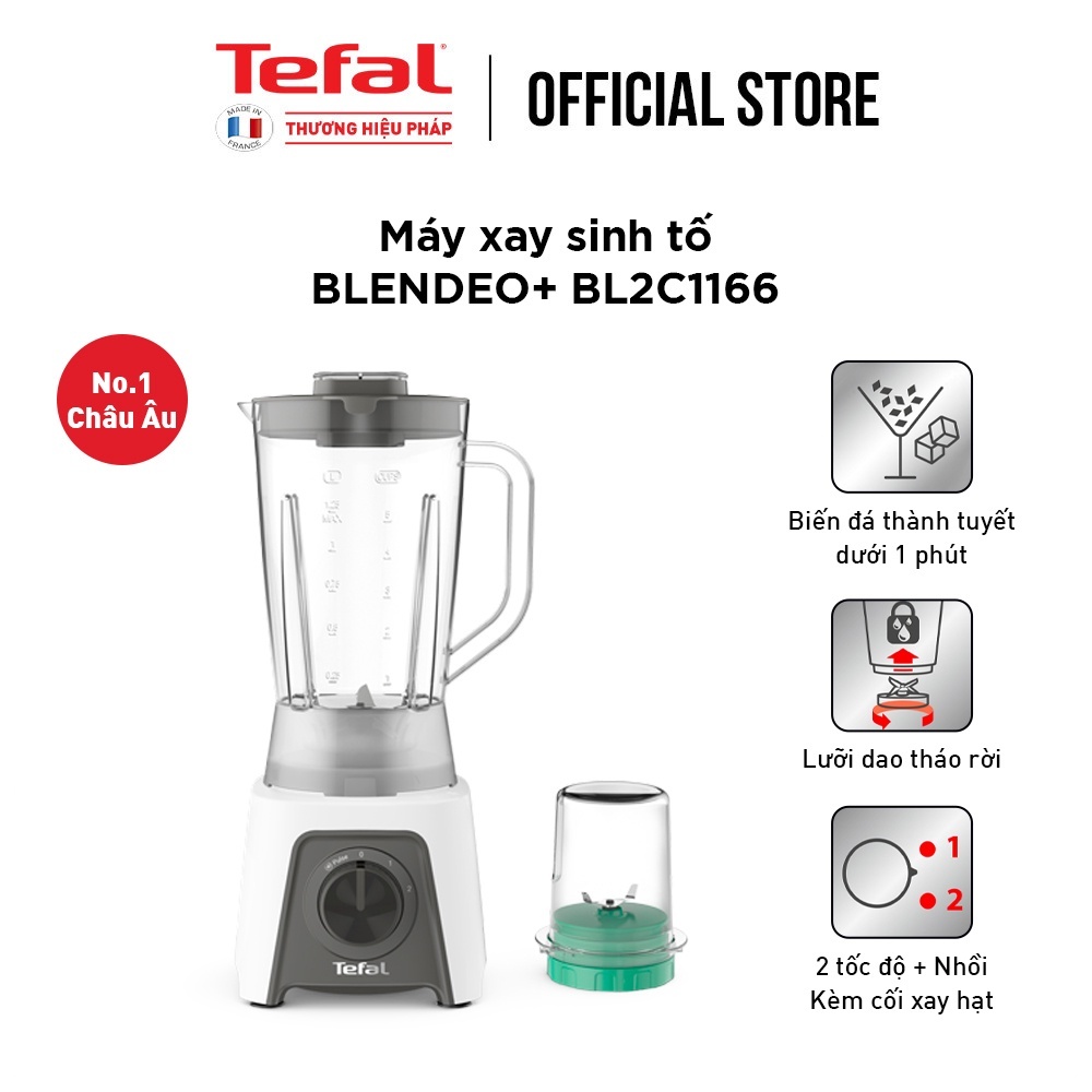 [GIFT] Máy xay sinh tố Tefal Blendeo+ BL2C1166 - 450W, 1.25L