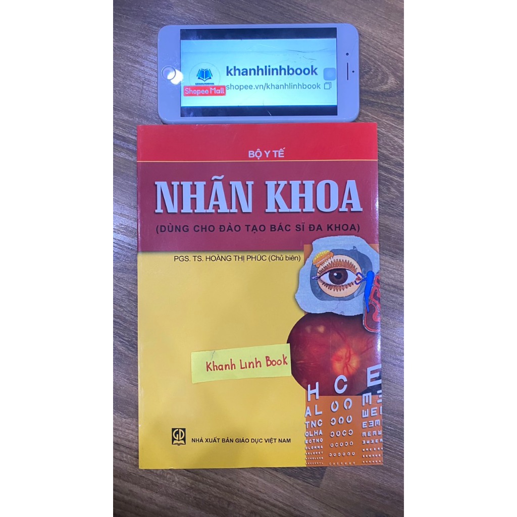 Sách - Nhãn Khoa Dùng cho đào tạo bác sĩ đa khoa