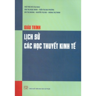 Sách - giáo trình lịch sử các học thuyết kinh tế