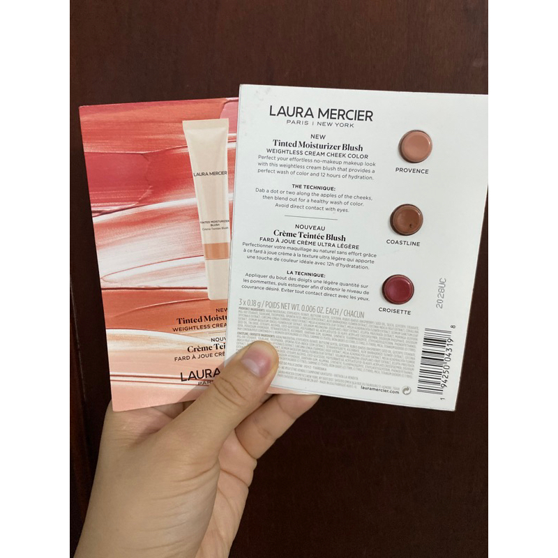 L@ura mercier má hồng dạng kem màu rất xinh