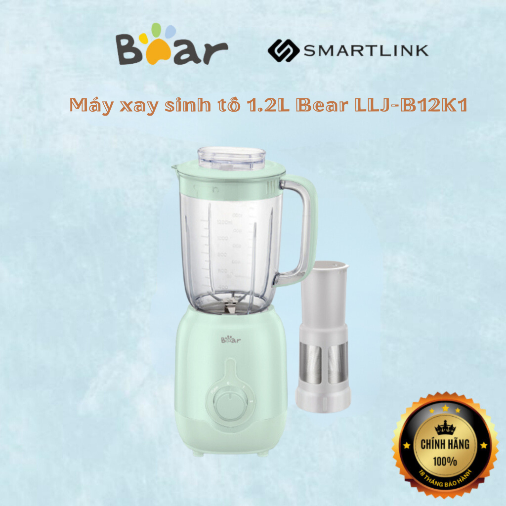 Máy xay sinh tố 1.2L Bear LLJ-B12K1 - Hàng Chính Hãng