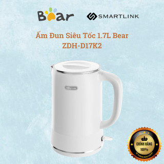 Ấm đun siêu tốc 1.7l bear zdh-d17k2 - hàng chính hãng