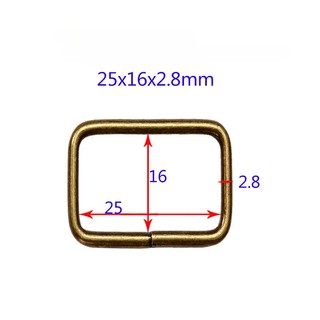 Khoen chữ nhật 2.5cm ( Combo 2 cái )