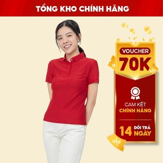 Áo Polo nữ basic gia đình cổ bẻ chất vải thoáng khí tôn dáng co dãn tốt APN5424