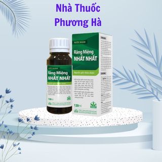 Răng miệng Nhất Nhất ( Hàng chính hãng) giảm nhanh đau nhức răng, viêm lợi, nhiệt miệng ,ê buốt răng