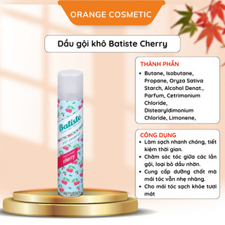 Dầu gội khô batiste cherry,blush