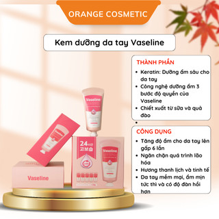Kem tay vaseline hồng