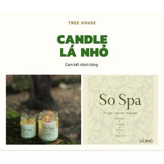 Nến thơm tinh dầu so spa lá nhỏ