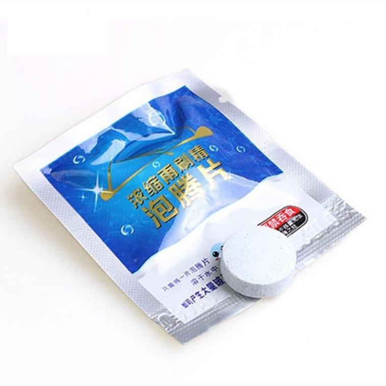 Viên sủi rửa gương, kính xe hơi, viên pha nước rửa kính sáng bóng, tiện dụng, tiết kiệm