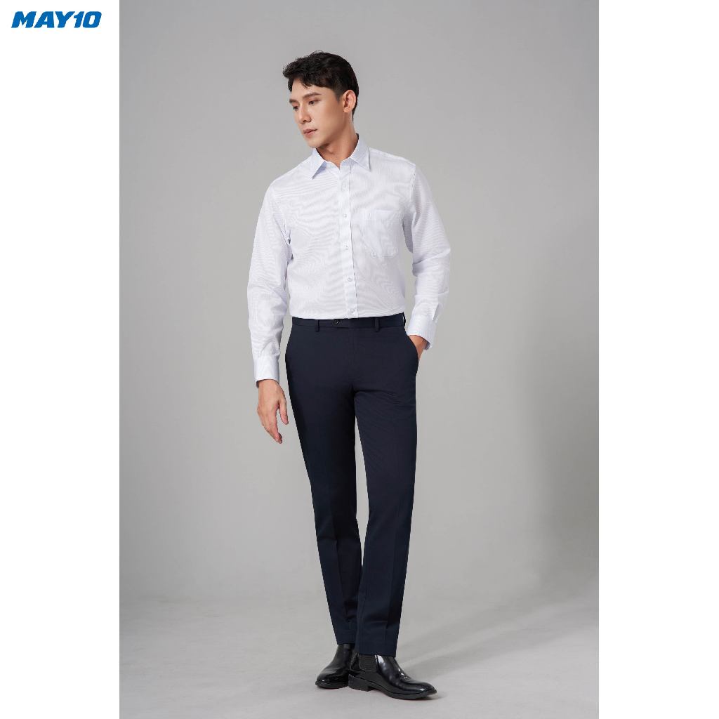 Sơ mi nam dài tay May 10 form Regular mã 010123153 48
