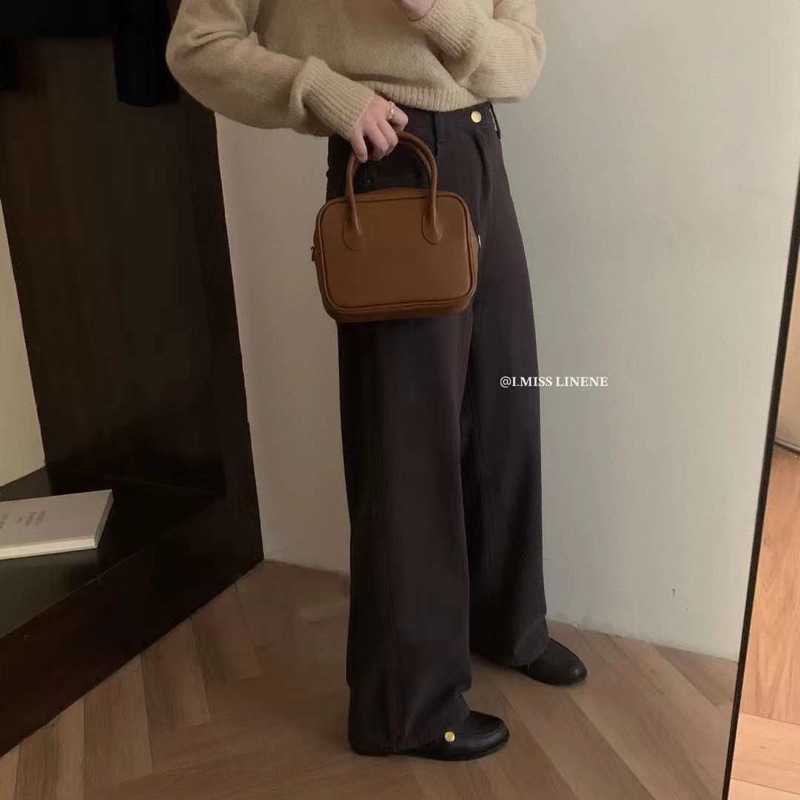 Quần kaki suông I MISS LINENE 5180 // Hàng có sẵn 🇰🇷