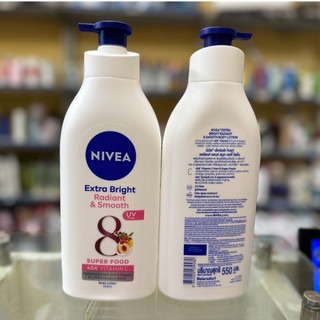 Dưỡng Thể Trắng Da Niv Extra White 525ml - 600ml