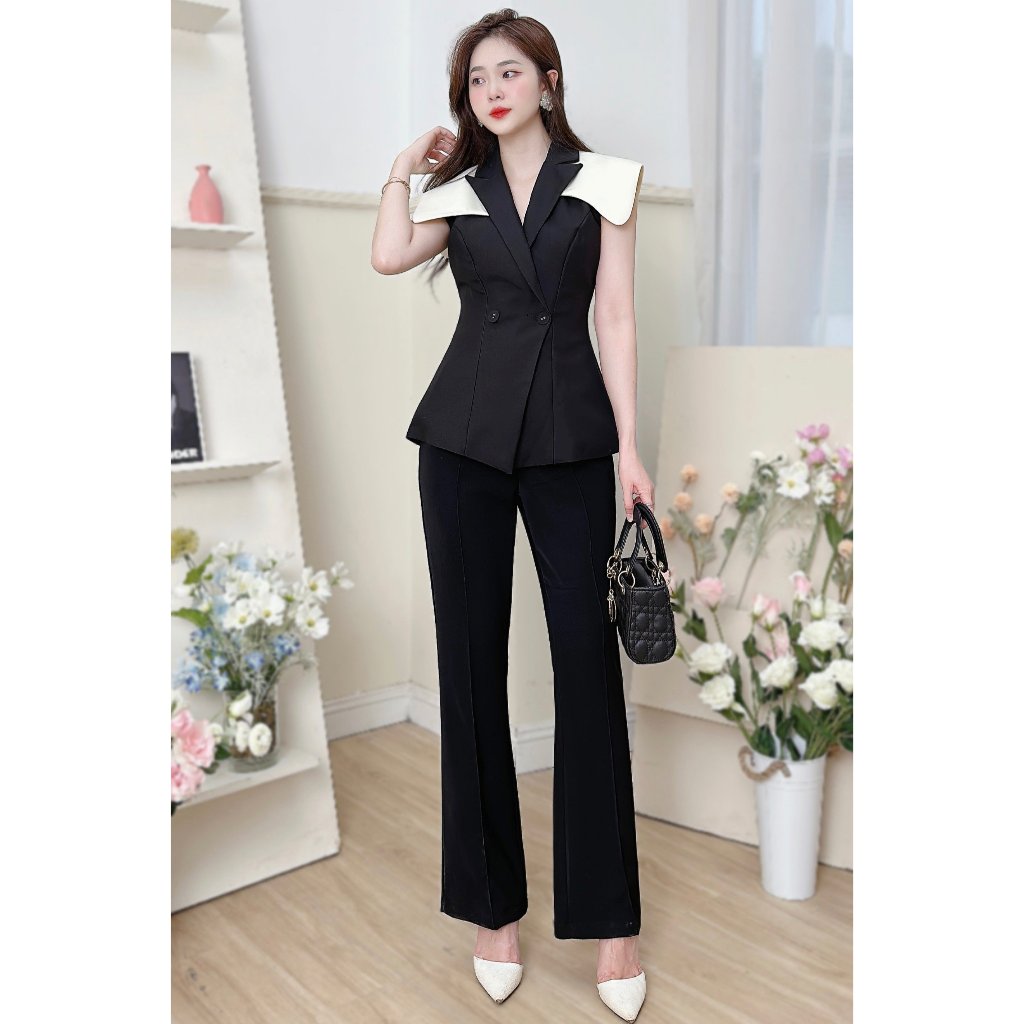 Áo sơ mi nữ công sở peplum phong cách Hàn Quốc áo hai biên xịn xò ép mùng A370