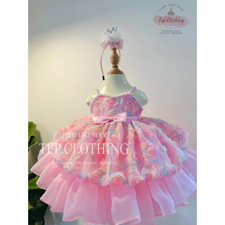 𝐌𝐎𝐑𝐑𝐈 đầm công chúa thiết kế cho bé gái by tep clothing- hình thật