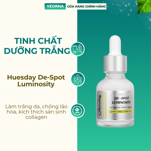 Tinh Chất Dưỡng Trắng Huesday De-Spot Luminosity - 30ml