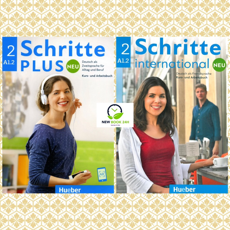 Combo G.iáo t.rình Schritte Plus & Schritte International Neu 2 A1.2 Kurs und Arsbeibuch + Kèm Audio