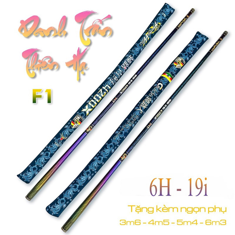 Cần câu tay Danh Chấn Thiên Hạ 6H -19i