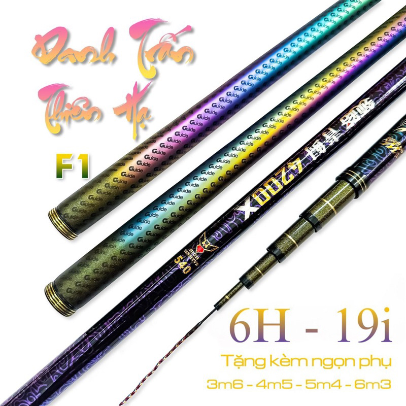 Cần câu tay Danh Chấn Thiên Hạ 6H -19i