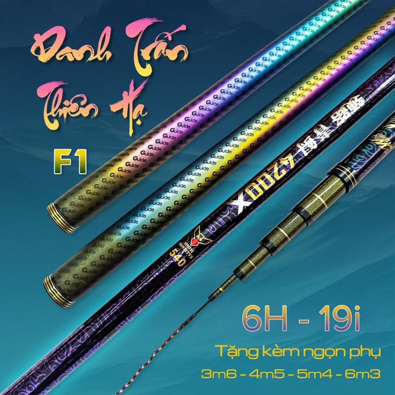 Cần câu tay Danh Chấn Thiên Hạ 6H -19i