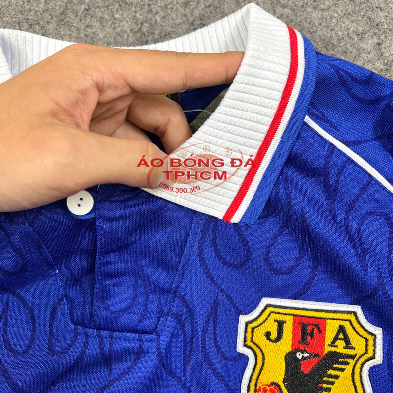 Áo Bóng Đá RETRO tuyển NHẬT 1998 - Áo Bóng Đá RETRO CIassic cao cấp - RetroNHẬT.bích98