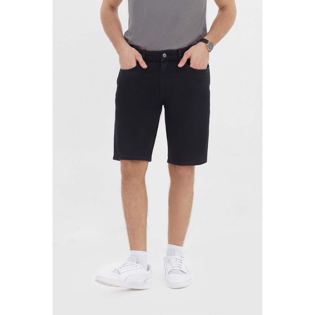 Quần shorts jean nam form vừa , phong cách trẻ trung, năng động thoải mái John Henry - SP21SS20-JN