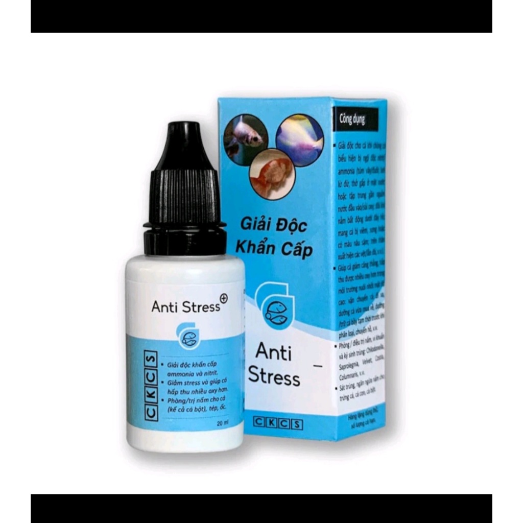 Anti Stress & ParaKill - Chuyên Dưỡng Cá Và Phòng Các Loại Nấm Cho Bể Cá, Hồ Cá Cảnh