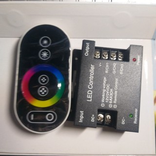 Bộ điều khiển led dây 12v/ 24v đa năng: điều khiển led 3 màu: trắng - vàng - trung tính; hoặc led rgb : hoặc led 7 màu.