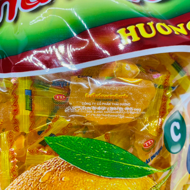 Kẹo Dẻo Dưa hấu/ Múi Cam/ Dâu Tây THAICOFC 800g