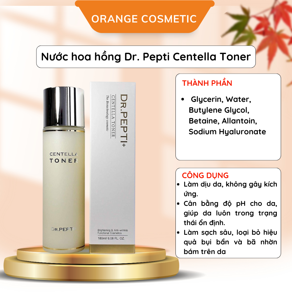 Nước hoa hồng Dr. Pepti Centella Toner