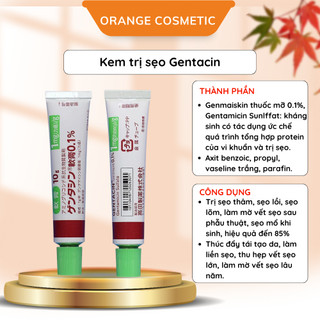 Kem sẹo gentacin