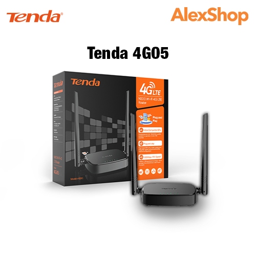 Bộ phát Wifi dùng sim 4G Tenda 4G05 Chuẩn N300- Chính Hãng