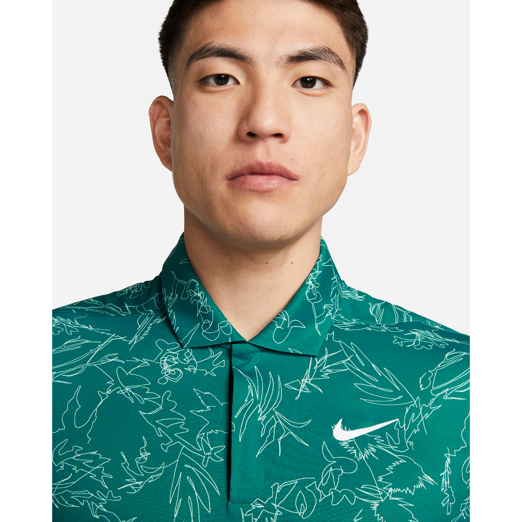 Áo Polo Thể Thao Nike Tiger Woods Dri-FIT ADV Họa Tiết Chính Hãng